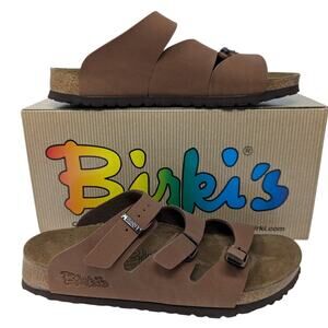 Birki's Birkenstocks Marseille Sandals Size 38 EU US Women's 7 / Men's 5 Oak NWT